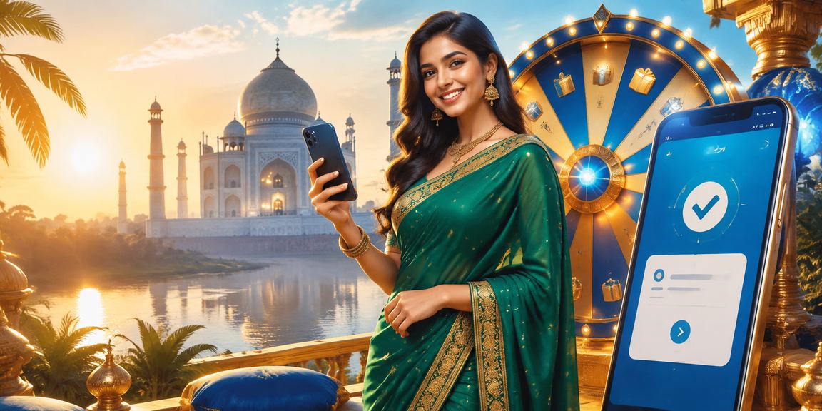 Roulette game interface with famous Taj Mahal background in Agra