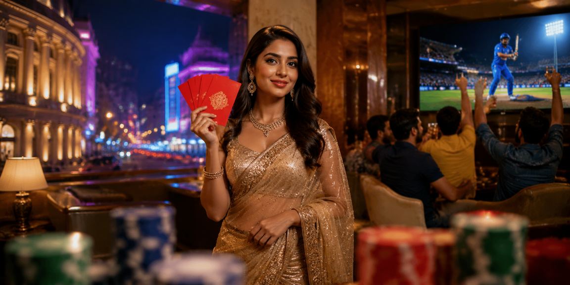Exclusive VIP lounge with modern neon ambiance in Delhi Connaught Place